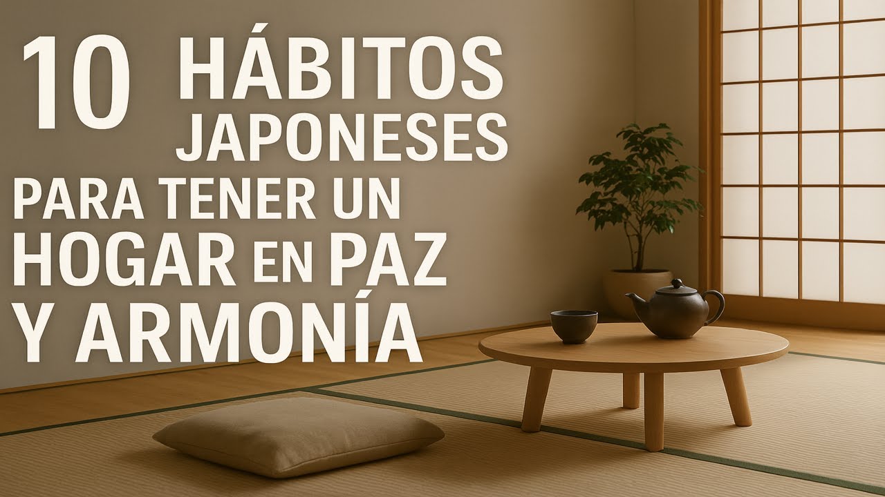 10 Hábitos Japoneses Para Tener Un Hogar En Paz Y Armonía