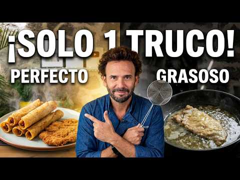 ¿Qué está mal en tu forma de freír? Errores comunes que destruyen tus platos