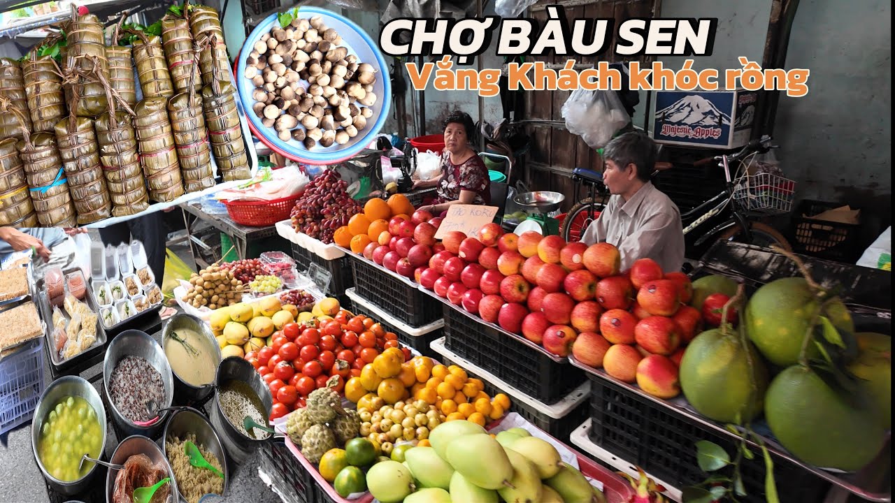 Chợ Bàu Sen Sài Gòn Vắng Khách Tiểu Thương Than Ngắn Thở Dài bỏ sạp | SaigonMarket 