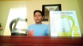Jarra eléctrica marca timco - YouTube