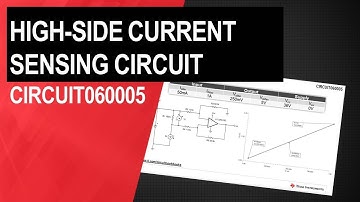 High-side current sensing with discrete difference amplifier circuit