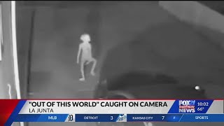 "Alien" caught on camera in La Junta