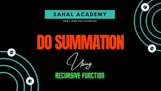 2. JAVASCRIPT RECURSIVE FUNCTION- SUM