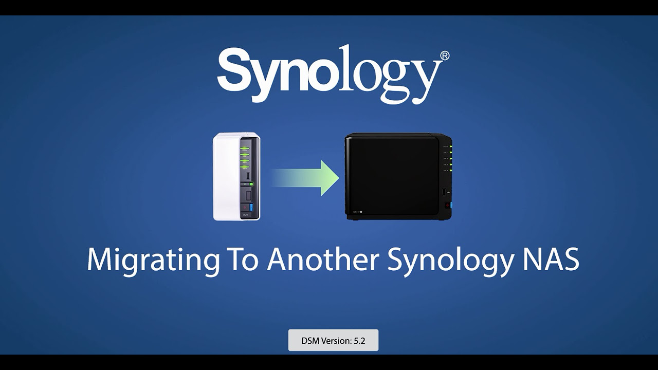 Update New How to Migrate to Another Synology NAS by Swapping Drives