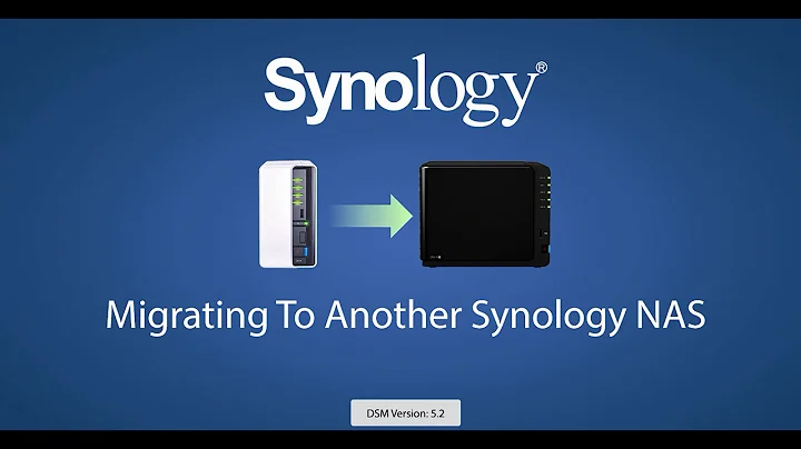 How to Migrate to Another Synology NAS by Swapping Drives