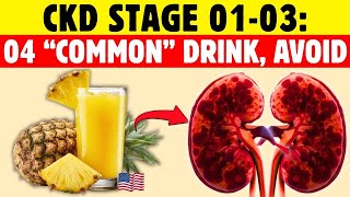 CKD Over 50: 4 Drinks Killing Your Kidneys and 3 Fruits That Save Them. screenshot 4