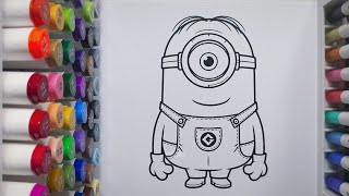 Details Minion Coloring | Fun & Satisfying Minion Coloring for Kids News