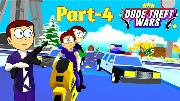 Dude Theft Wars Walkthrough Gameplay (Android/iOS) Part-4 By RJ GAMERZ
