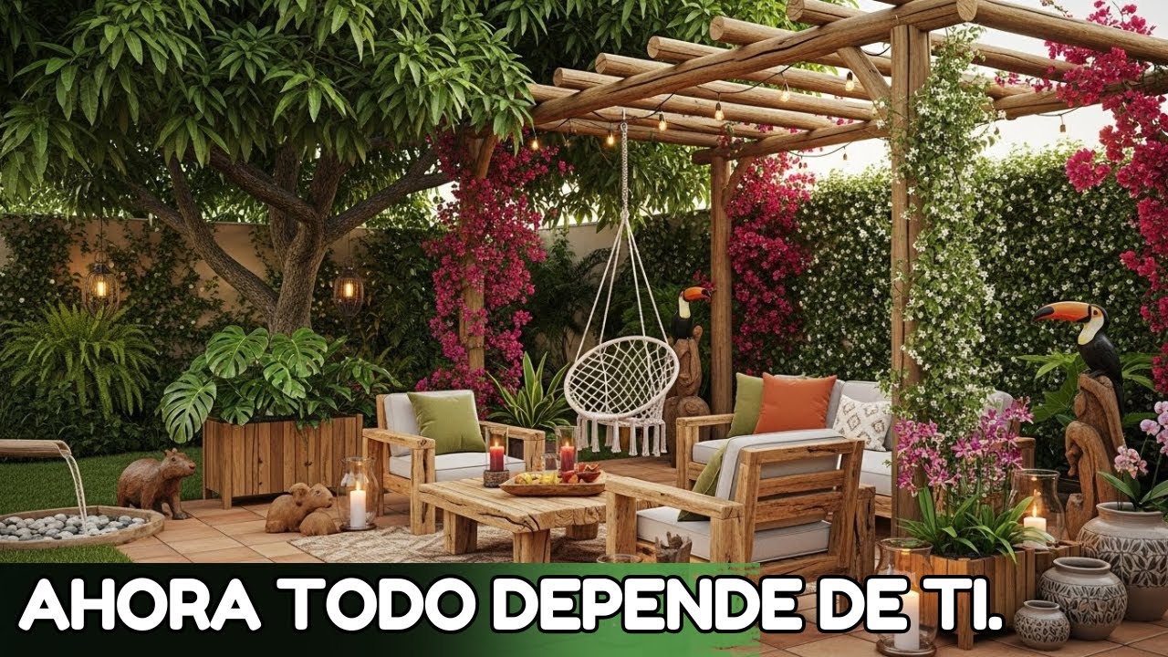 Как преобразить свою террасу с помощью бревен и поддонов… и почти никто так не делает.