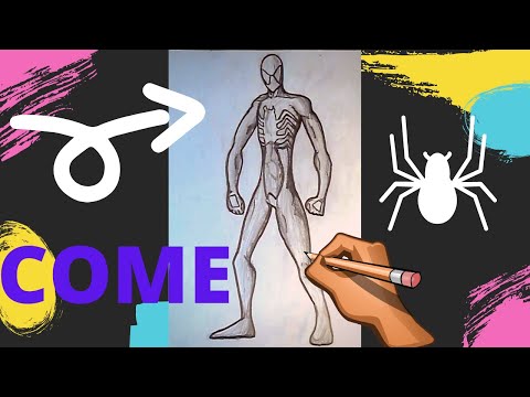 How To Draw Symbiote Spider Man:Part 2 :Characters