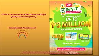 C2 Cool And Win Summer Promo Radio Commercial Jingle