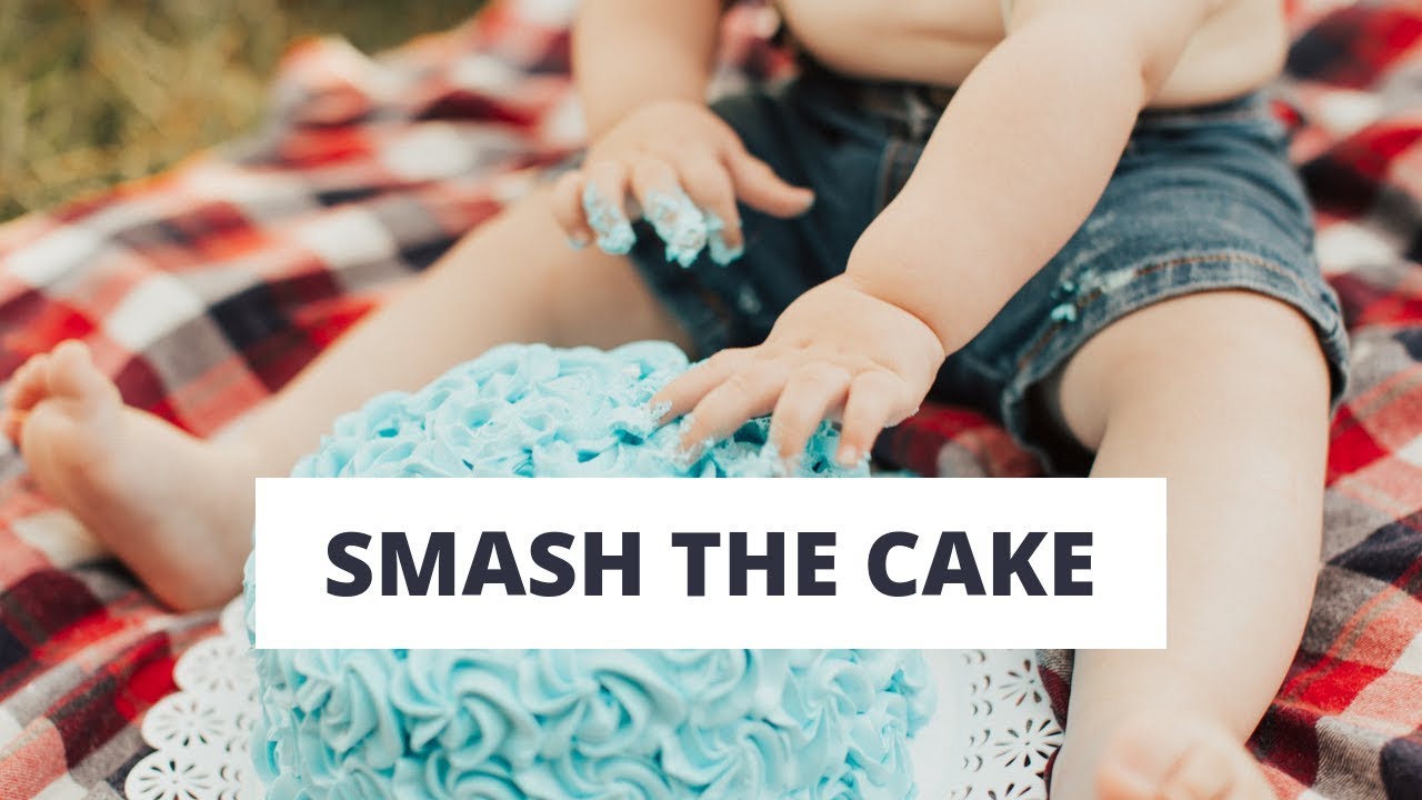 Ensaio 1 ano - Smash the cake