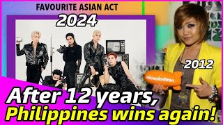 SB19 ends 12-year drought after WINNING Nickelodeon's FAVORITE ASIAN ACT 2024!