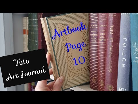 Artbook: Tuto Art journal: Page 10