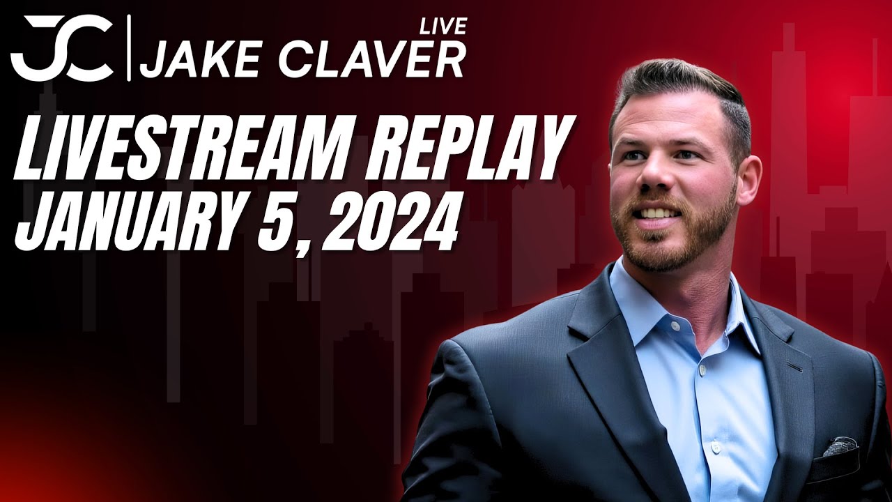 Jake Claver Live - 1-5-2024 - XRP & Digital Assets Q&A