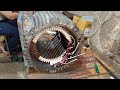 20 hp 960 rpm Havells motor winding l how the alternators works l three phase motors l motor