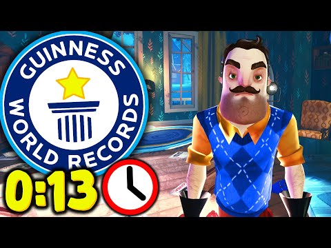 Hello Neighbor 2 Demo Speedrun World Record