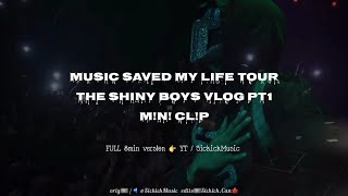 @SickickMusic Music Saved My Life Tour - The Shiny Boys vlog pt1 **mini clip** Resimi