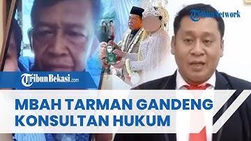 BANTAH Isu Cek Mahar Rp 3 Miliar, Mbah Tarman yang Nikahi Gadis Pacitan Gandeng Kuasa Hukum