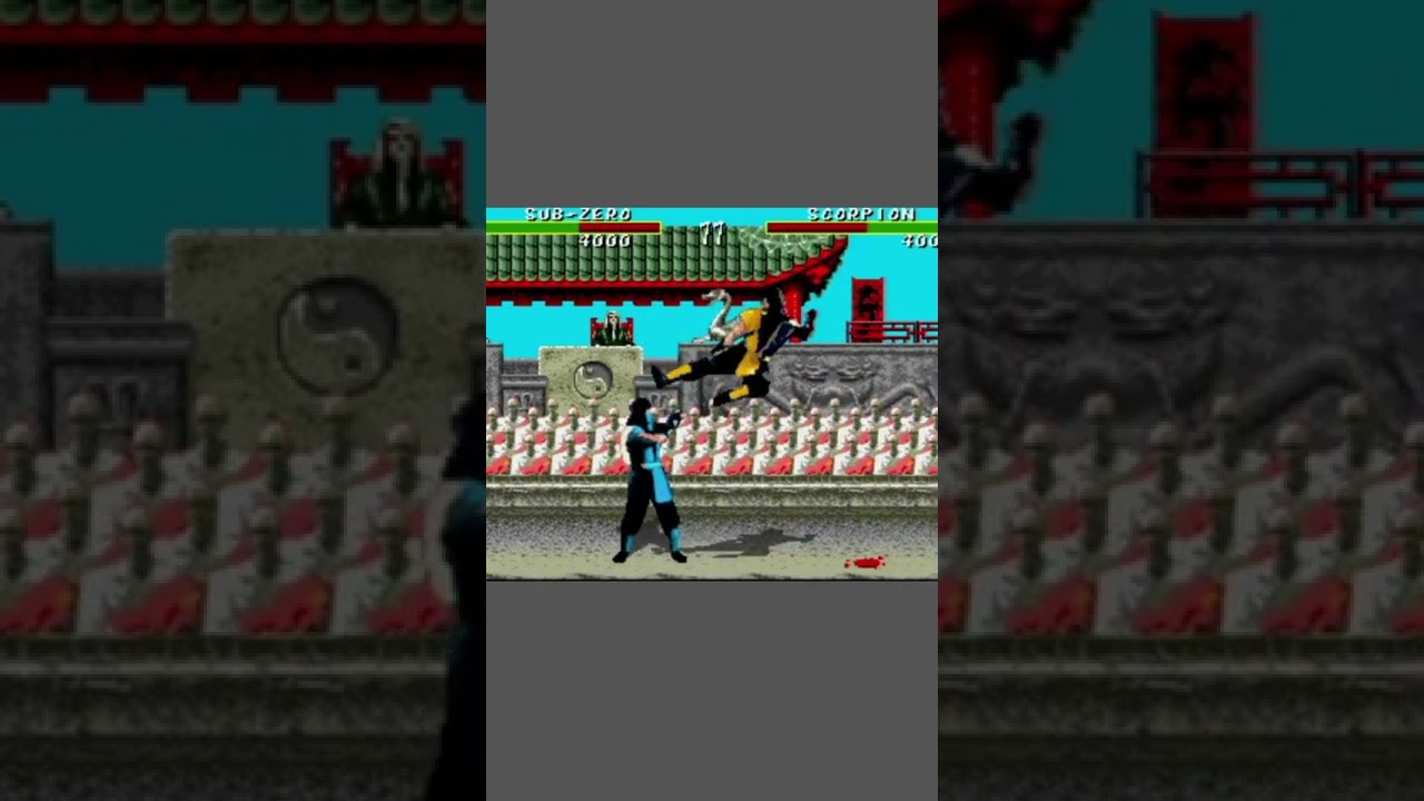 [RETRO GAMES Arcade] - MORTAL KOMBAT II - 90's Arcade Games  Parte 1 #SHORTS