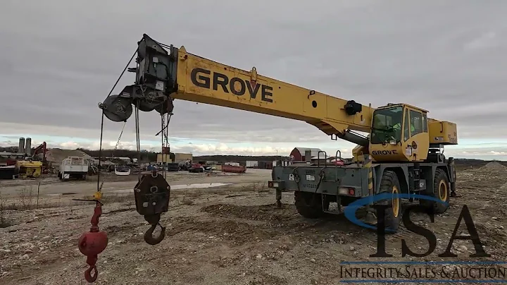 2863 - 2007 Grove RT530E-2 Crane Will Be Sold At Auction!