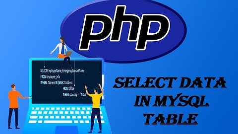 $27 | Select Data in MYSQL Table Using Query | PHP Beginners | தமிழ்