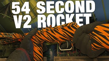 THIS IS MY FASTEST V2 ROCKET YET...     INSANE 54 SECOND V2 ROCKET