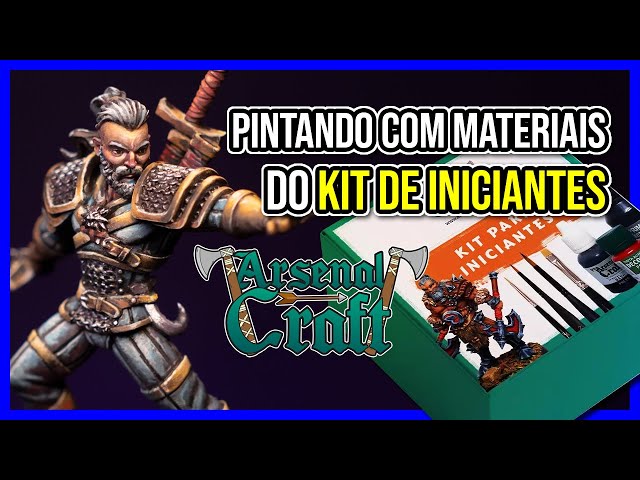 Como começar a pintar miniaturas: opções de tintas, pincéis e