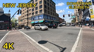 WALKING DOWNTOWN ELIZABETH NEW JERSEY USA (04 26 24)!!!