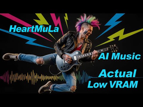 HeartMuLa 3B Model AI Music Like Suno Udio But Free Low VRAM Working ComfyUI Long Songs Tutorial 