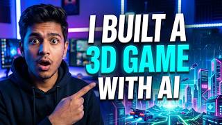 I Built a 3D Open-World Game Using AI (No Coding) | AI Game Generator | AI LedgerX
