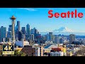Seattle Washington 🇺🇸 4K City Walking Tour