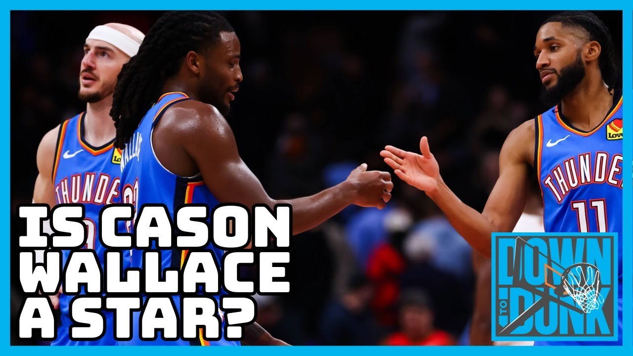 Is Cason Wallace a STAR? | Thunder take down the Raptors