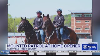 Mounted patrols to deploy during first Smokies game