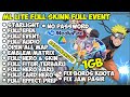 DATA ML FULL EVENT TERBARU | Cara atasi lag mobile legends