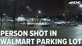 Person shot in Walmart parking lot in west Charlotte