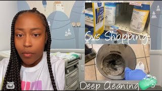 SPEND THE DAY WITH ME| SHOPPING AT CVS, DOCTOR’S VISIT, DEEP CLEANING + MORE
