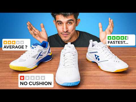 I Reviewed 3 Legendary Badminton Shoes