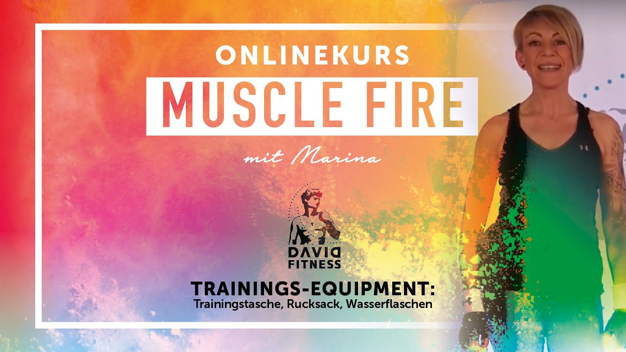 Onlinetraining: Muscle Fire mit Marina Ganzkörperkräftigung -Training zuhause!