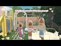 A HUGE HURRICANE HITS BLOXBURG! *CARLIE COMES OVER?* ROBLOX BLOXBURG VOICED RP!