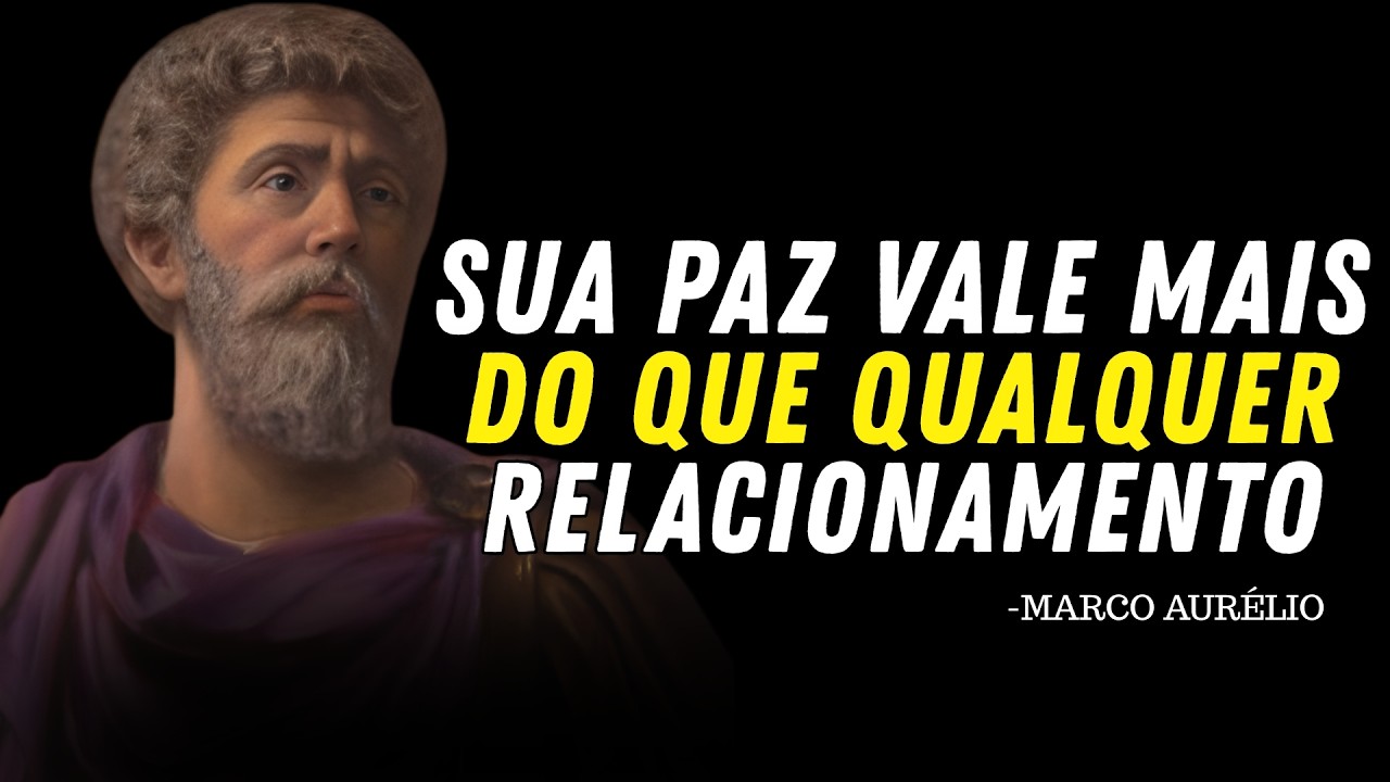 Depois dos 40 Você Descobre Que Paz Vale Mais Que Qualquer Relacionamento — Marco Aurélio