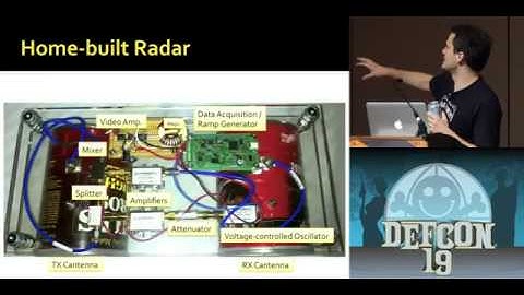 DEFCON 19 Build your own Synthetic Aperture Radar (w speaker)