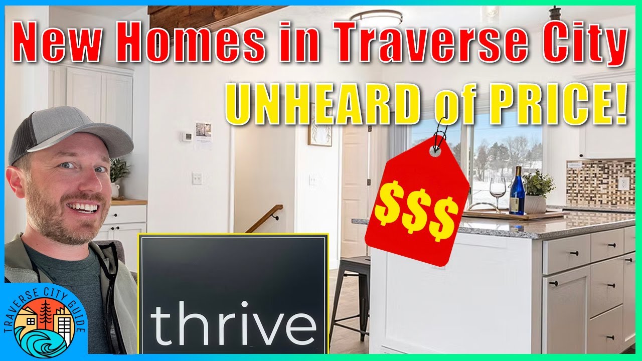 Traverse City’s NEWEST Community Has Homes UNDER $300K — Full TOUR & Details & Incentives 2025