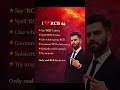 Only Real RCB Fans Can Complete This Challenge 😈❤️ | I ❤️ RCB#youtubeshorts #shorts #shortsfeed