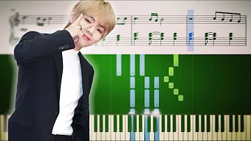 BTS - Boy With Luv feat. Halsey - Piano Tutorial + SHEETS