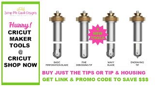 New Cricut Maker Tools In Cricut Shop