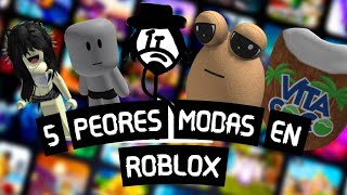 Top 5 Peores Modas En Roblox