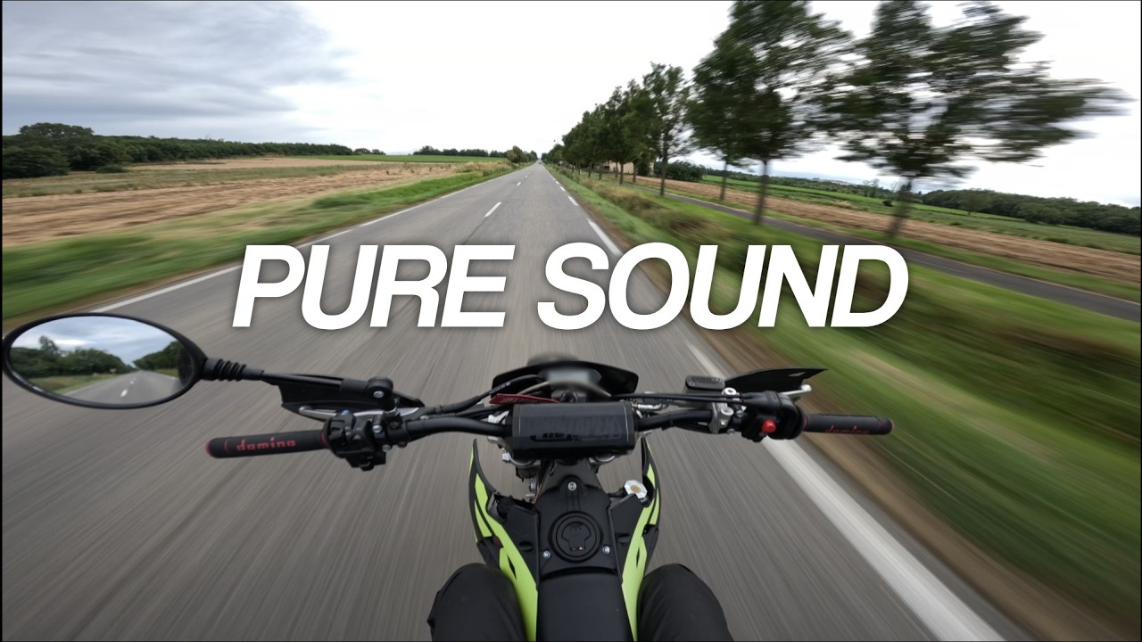 Fantic Pure Sound | Arrow no dB killer | Going to the Gas station | no talking | Fantic 125 XEF