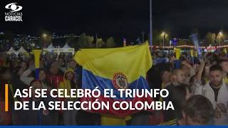 Colombia vs Uzbekistán: así fue celebración en Bogotá tras triunfo de la Selección en Mundial 2026
