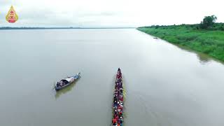 ទូកងសារាយផ្កាយព្រឹកថ្មី ទើបតែទទួលយកមកដល់អ៊ុំសាកនៅកំពង់ពីរបីជើង